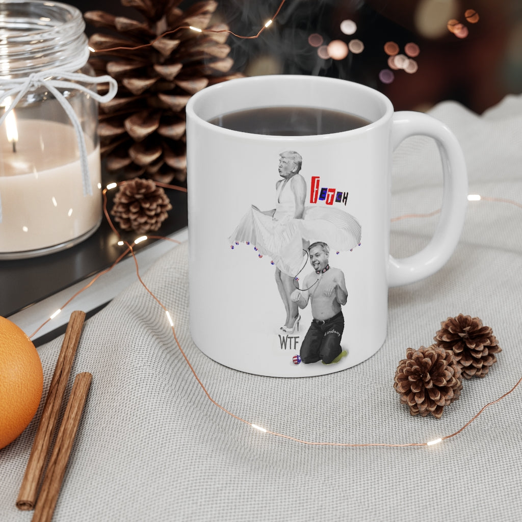 Roger Stone Loves Pennywise / Lindsay Loves Trump Mug