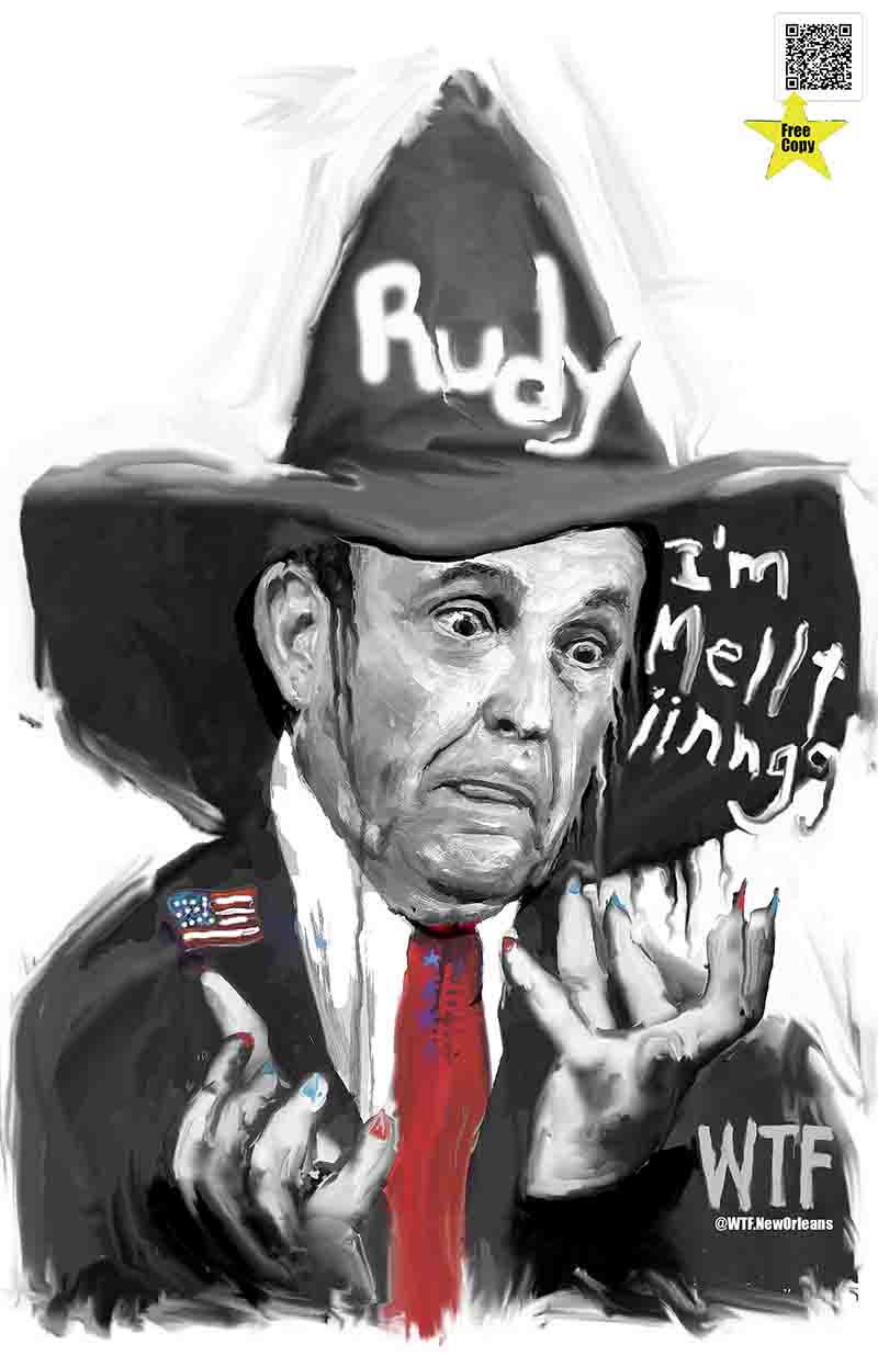 Rudy Giuliani - "Im Melting" Poster - FREE DOWNLOAD