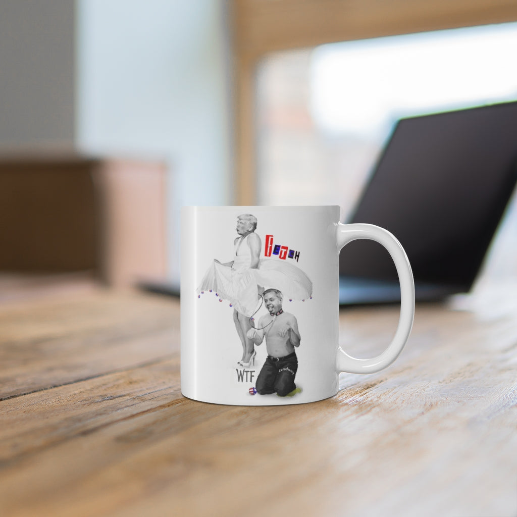 Roger Stone Loves Pennywise / Lindsay Loves Trump Mug